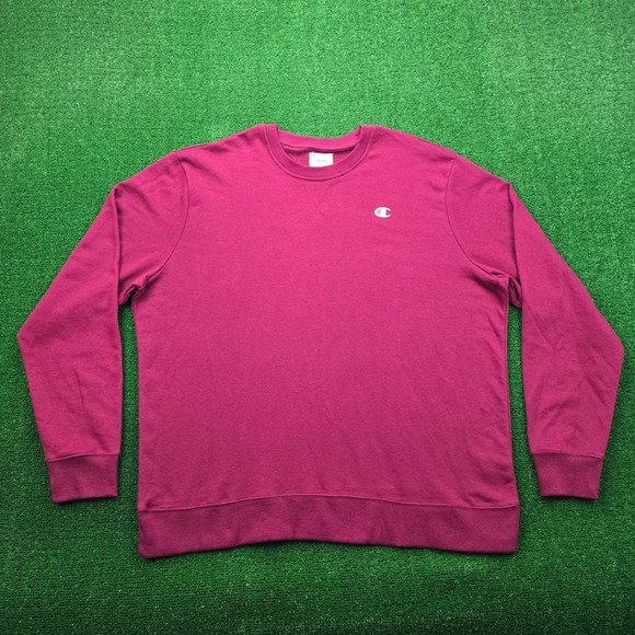 Champion Other - Champion Crewneck Sweatshirt Mens 2XL Red Burgundy Pullover Casual Comfortable‎